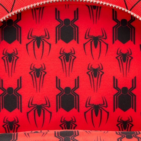 Exclusive - Spider-Man Triple Pocket Multi Logo Mini Backpack and Wallet - Picture 6 of 10